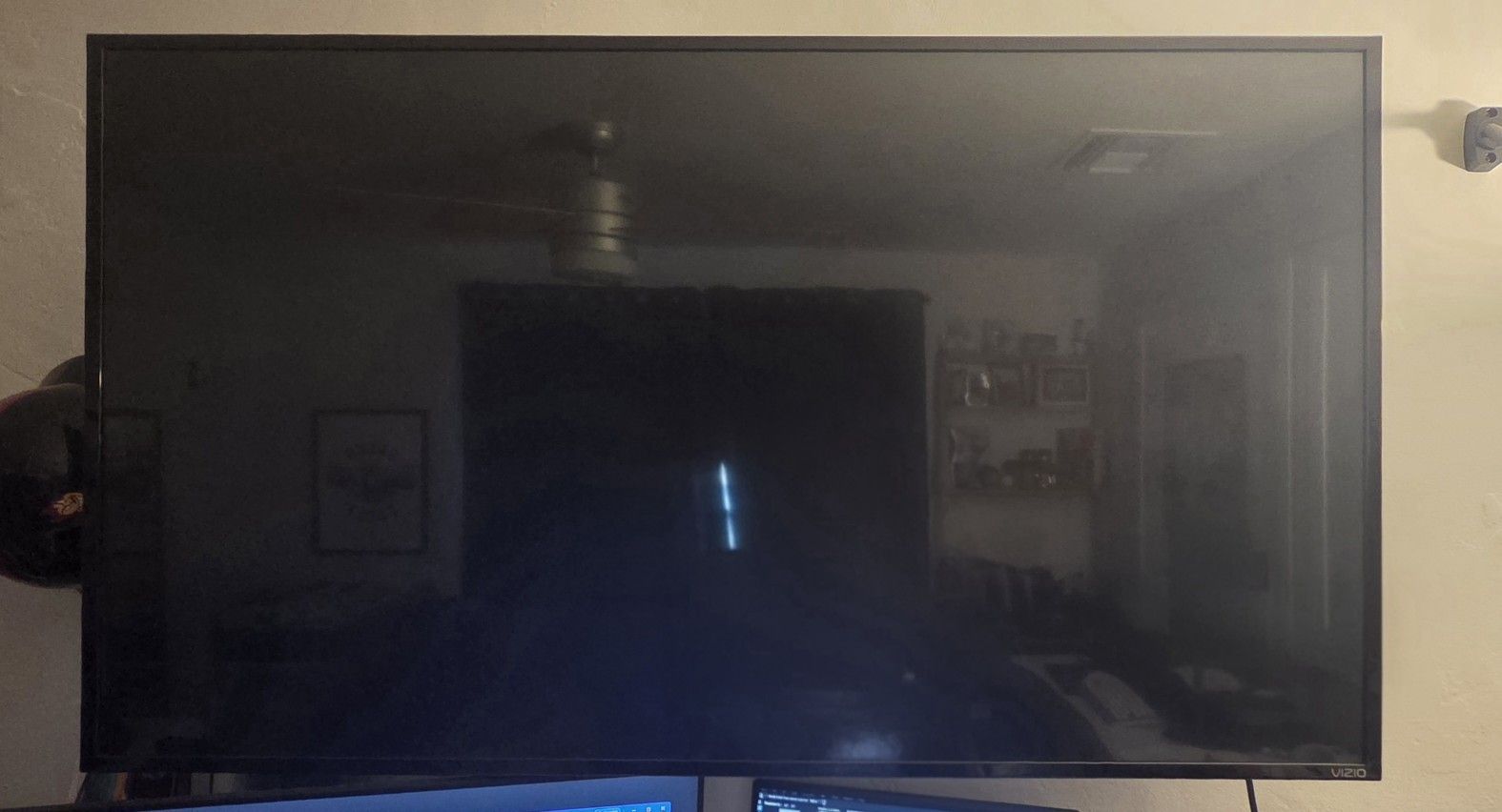 Visio 55" TV With Wall Mount