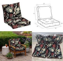 Brand New Arden 2-Piece Deep Seat Outdoor Lounge Cushions (Set for 2 Chairs)
