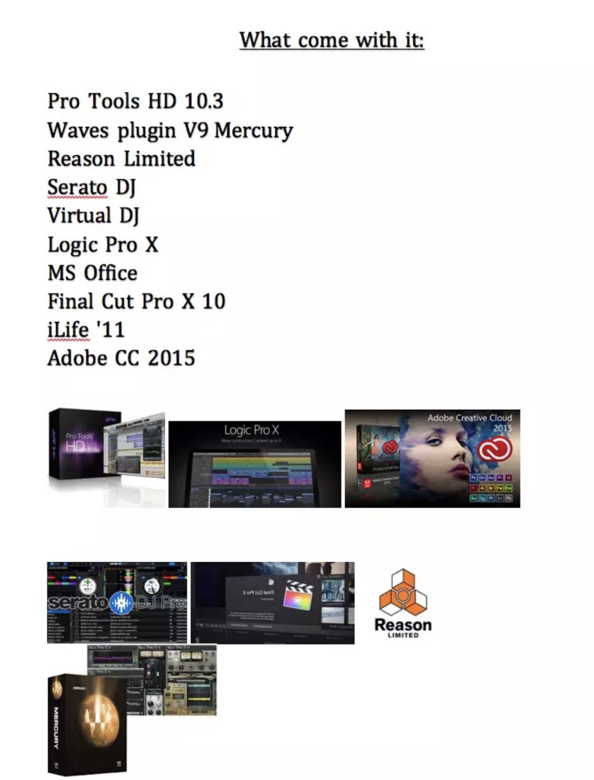Apple Mac Pro 2008 8-Cores - 16gb Ram ProTools HD-Waves Plugins Package, Adobe