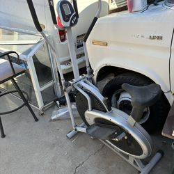 Plasma Fit Elliptical Machine Cross Trainer 2 in 1 Exercise Bike Cardio Fitness Home Gym Equipment