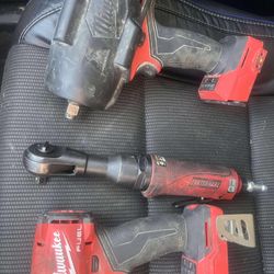Milwaukee Tools , Sold Separately Or Whole For 400
