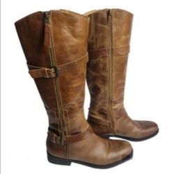 Matisse Distressed Leather Boots