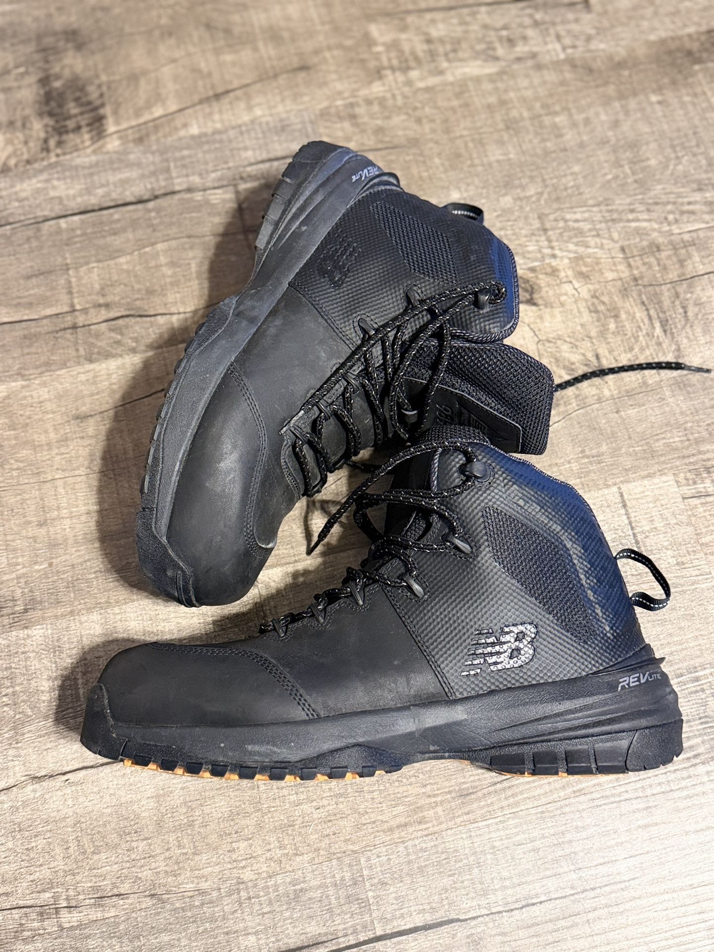 New Balance 989v1 Mens Size 12 Black Industrial Composite Toe Work Boots