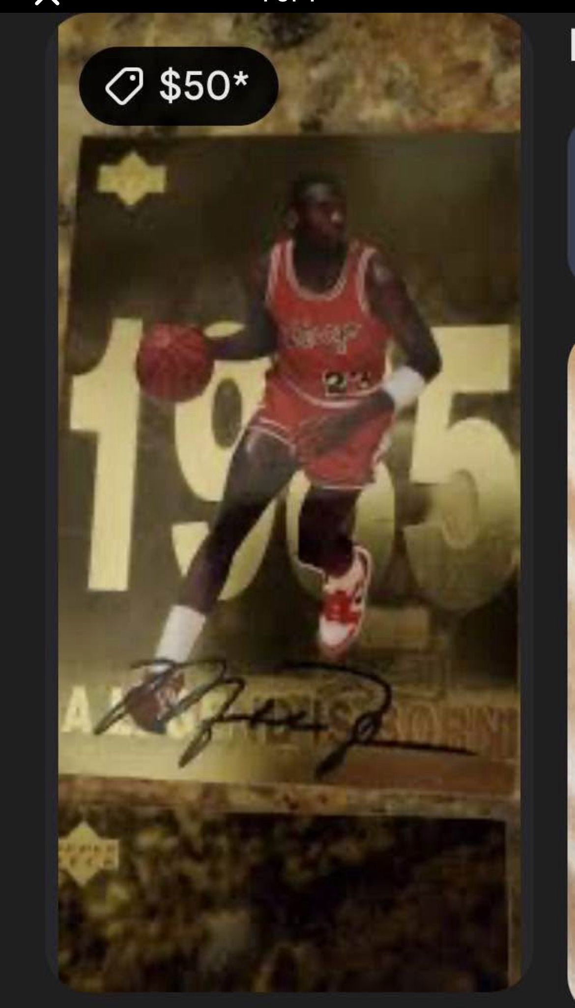 Michael Jordan Card