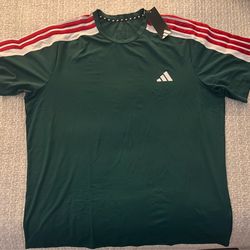 Adidas Green Tri-Color 2XL