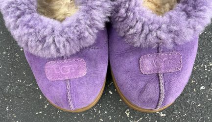 Ugg Australia Slippers, Purple, Size 8