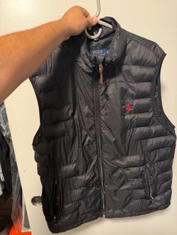 Polo puffer vest size xl