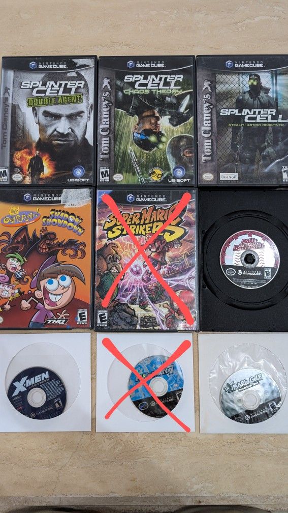 Nintendo GameCube Games (Prices Vary)