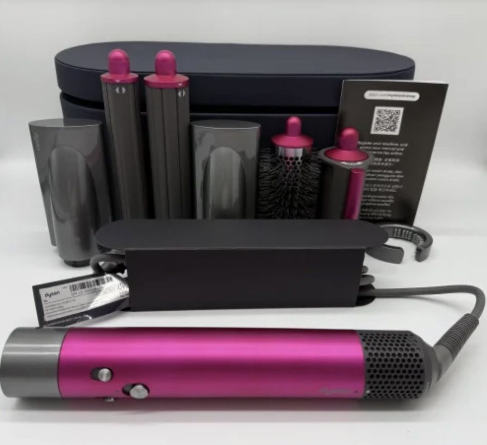 HS05 Dyson Airwrap™ Multi-Styler Complete Long Fuchsia / Nickel