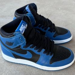 Retro Nike Air Jordan 1 Marina Blue Kids