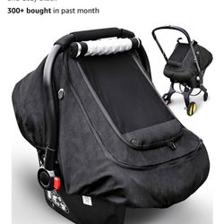 Waterproof rain cover for doona stroller