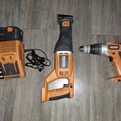 Ridgid Power Tools w/Charger