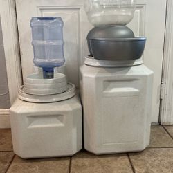 Dog Vault Food Containers And Gravity Water Bowls