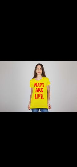Naps are life tee (Any 2 Colors)
