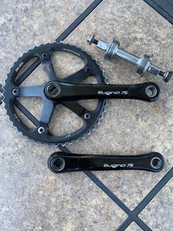 Sugino 75 crankset