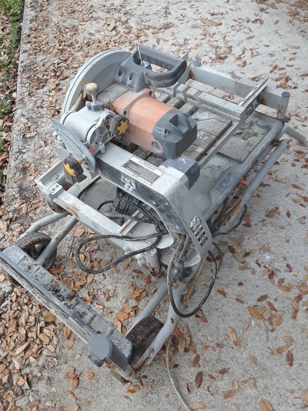 Ridgid 10 Inch Wet Saw Tile Cutter For In Miami Fl Offerup Ridgid 10 Inch Wet Saw Tile Cutter