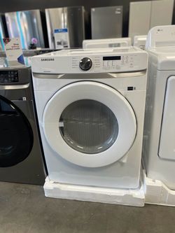 Samsung Front Load Dryer White GAS