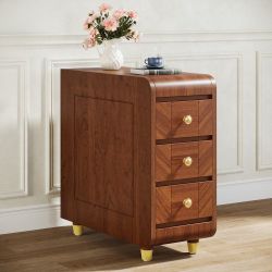 End Table With Drawers