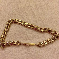 18KGF man bracelet