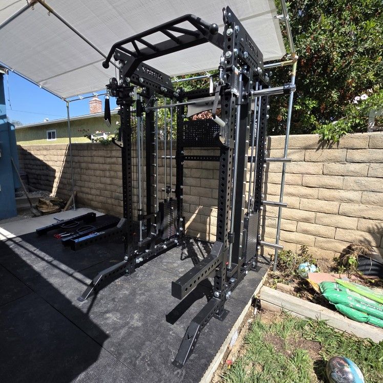 NEW Vesta Pro Series 3in1 Squat Rack | Functional Trainer | Smith Machine | Pulley System |🔴WEIGHTS,BAR, & BENCH SOLD SEPARATELY 🔴 FREE DELIVERY🚚