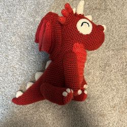 Crocheted Dragon Stuffed Animal