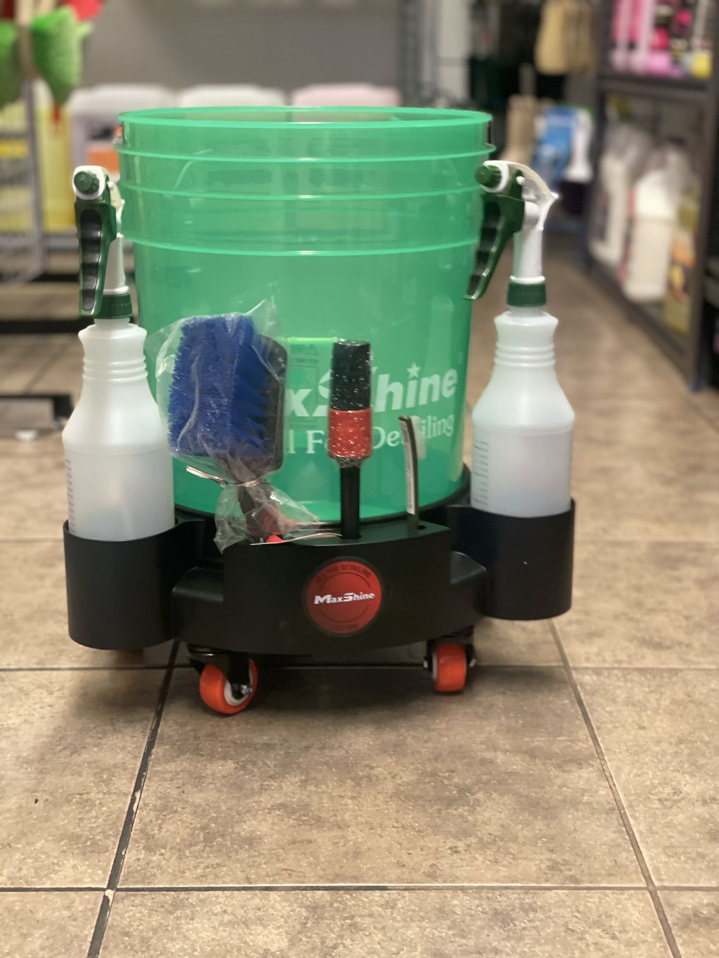 Wash Bucket Cart Bundle