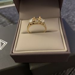 Diamond Ring Set ( Does Not Have A Middle Diamond)