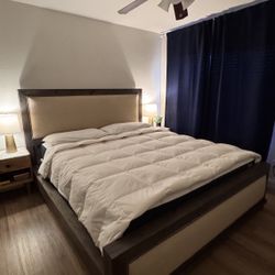 California King Bed frame / Headboard $200 OBO