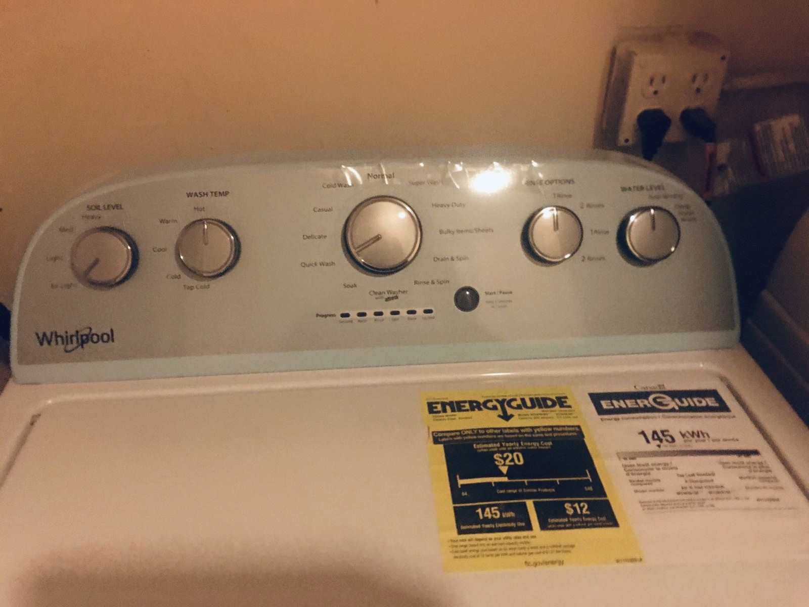 Whirlpool Washer – Like New – $290 OBO (Pico-Robertson)