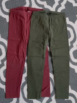 Lot of 2 Old Navy Kids Girls Toddlers Cotton Leggings Size 5T