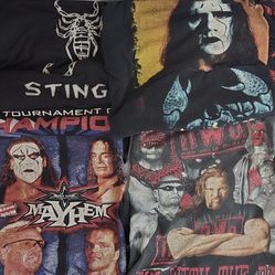WCW WWE Shirt Collection [Read Description] 
