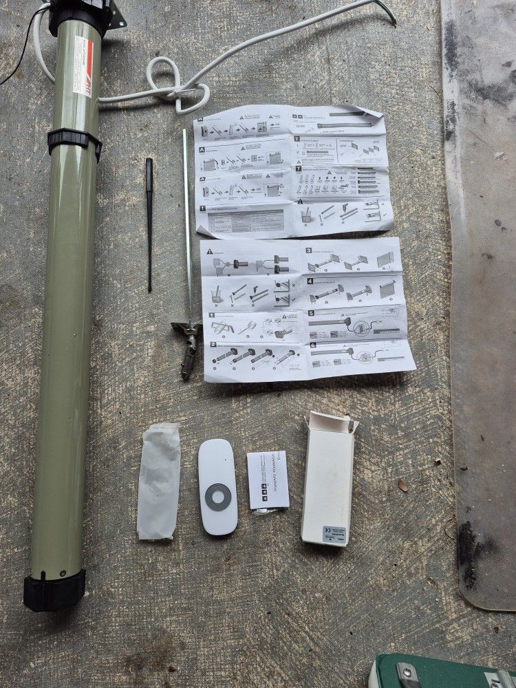 Large Window Guard Motor With Remote New In Box