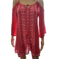 Women's Tunic Shirt Bohemian Size Small 