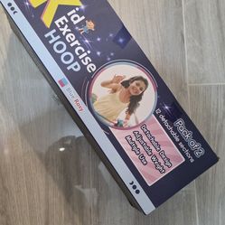 2 hula hoops. Adjustable size and weight