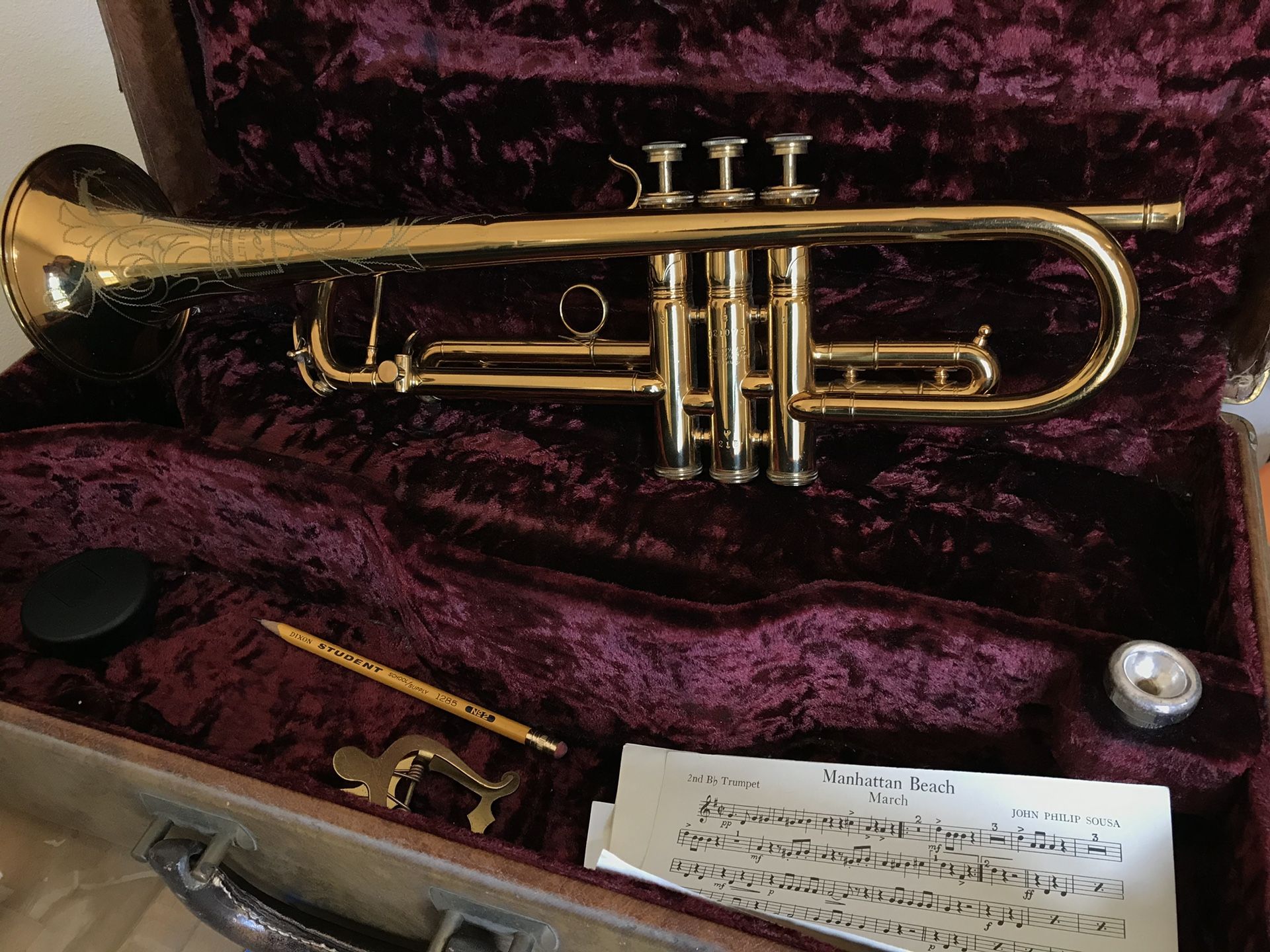 Buescher Custom-Built Trumpet Ready to Play!