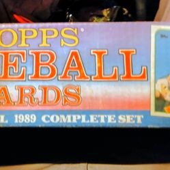 Topps 1989 Baseball Cards Collection 