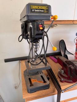 8-Inch Benchtop Drill Press (Central Machinery)