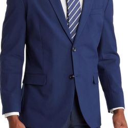 Adam Baker Men's Single Breasted Ultra Slim Fit Wool Blazer/Sport Coat - Many Styles and Colors

