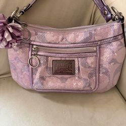 Coach poppy y2k limited edition sequin shoulder bag