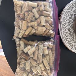 Variety of Wine Corks
