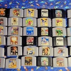 MORE AUTHENTIC N64 Nintendo 64 games