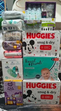 Diapers and Bottles and More