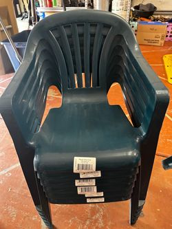 Plastic chairs