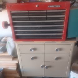 Craftsman Tool Box With Cabinet