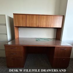 Desk W/ Hutch 