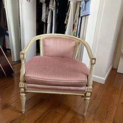 Pink Vintage Seat / Stool / Chair 
