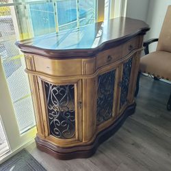 Wooden Cabinet. Pirate Theme.