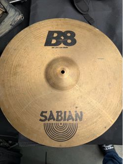 Sabian ride “20” BX8 and B8