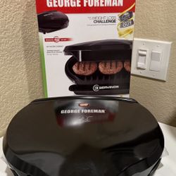 George Forman 3 Serving Maker Grill