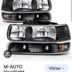 Chevrolet Silverado Headlights Set New In Box